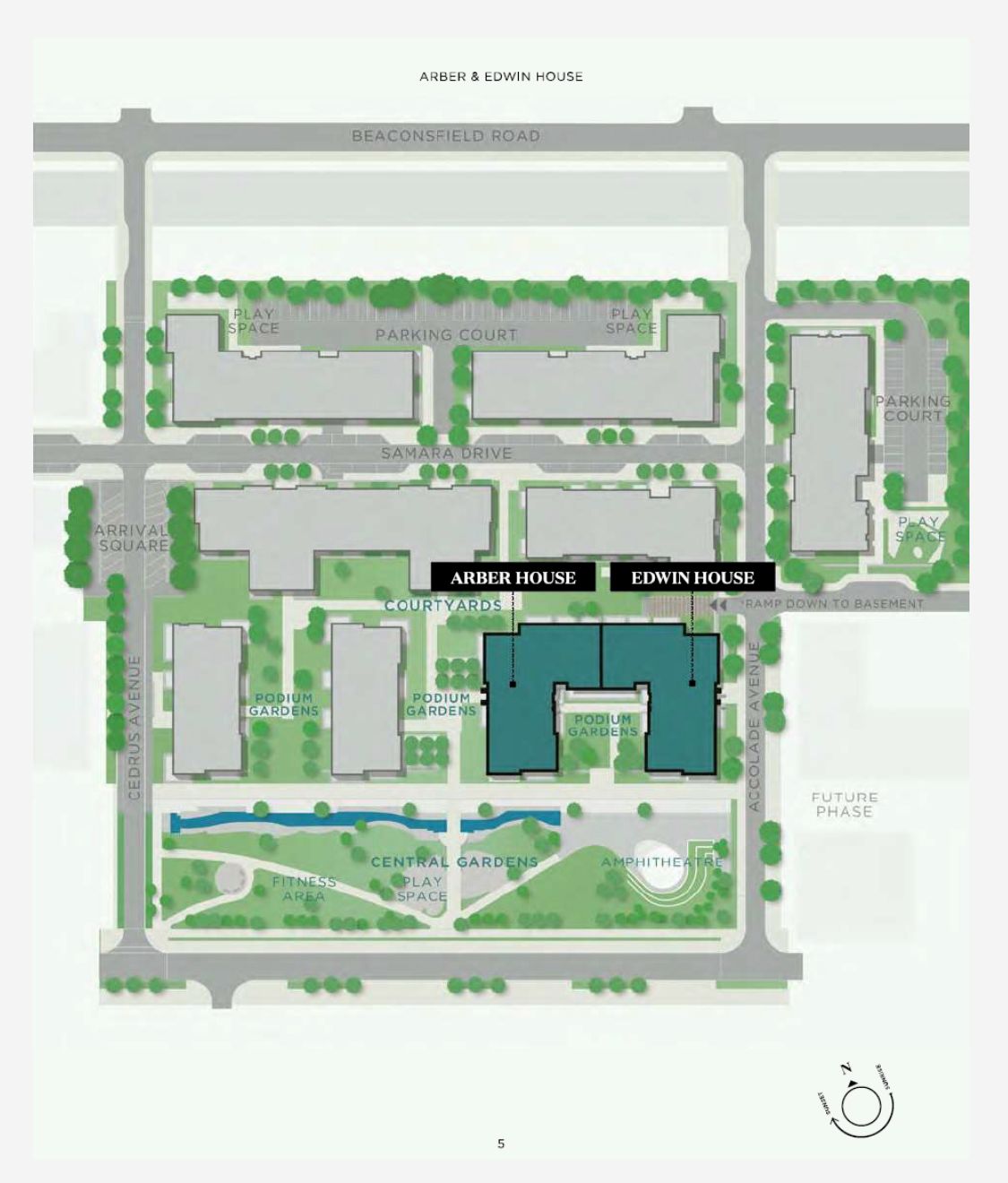 green-quarter-floor plan