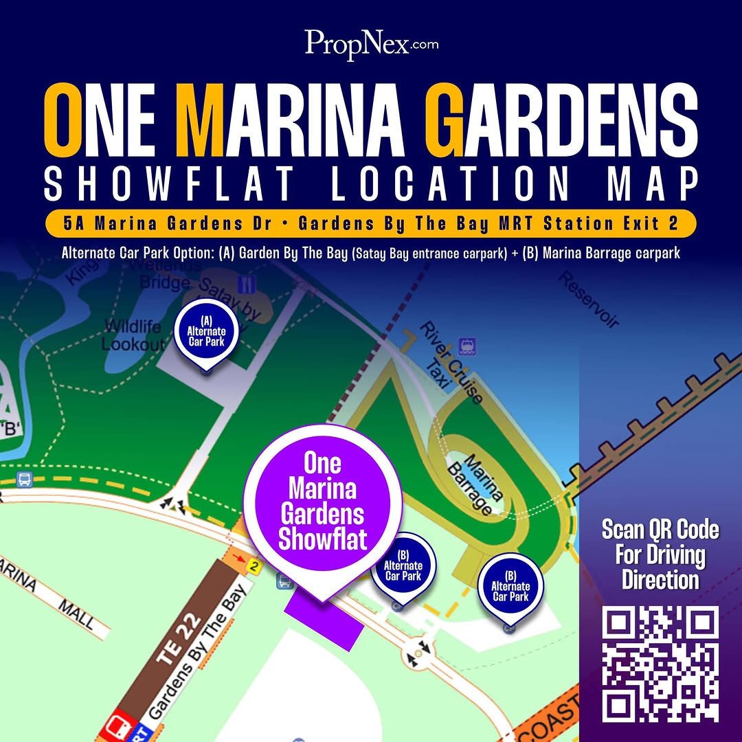 One-Marina-Gardens Showflat Location