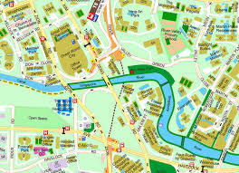 River modern site map